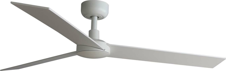 FARO 34297WT - Стельовий вентилятор RUDDER L білий/бежевий діаметр 132 см Wi-Fi Tuya + пульт дистанційного керування