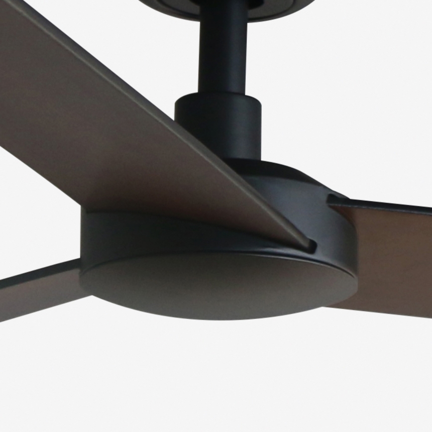 FARO 34298WP - Потолочный вентилятор RUDDER L черный диаметр 132 см SMART + дистанционное управление