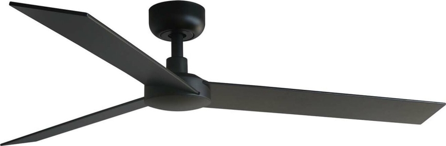 FARO 34298WT - Потолочный вентилятор RUDDER L черный/венге диаметр 132 см Wi-Fi Tuya + дистанционное управление