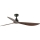 FARO 34362 - Потолочный вентилятор OUTWOOD L коричневый/черный диаметр 150 см IP44 + дистанционное управление