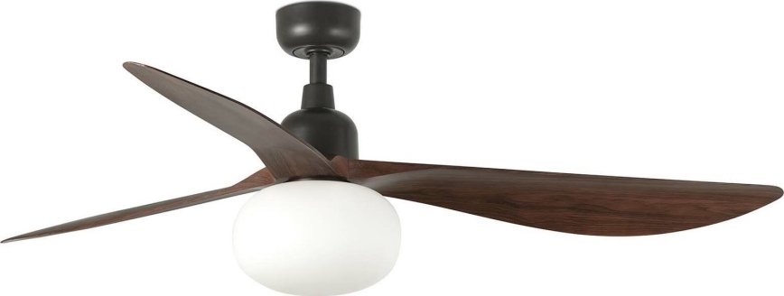 FARO 34362WT-11L - Потолочный вентилятор OUTWOOD L 1xE27/15W/230V коричневый/черный диаметр 150 см Wi-Fi Tuya IP44 + дистанционное управление