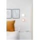 FARO 40095 - Светодиодный настенный светильник для ванной комнаты MAY LED/4W/230V IP44 белый
