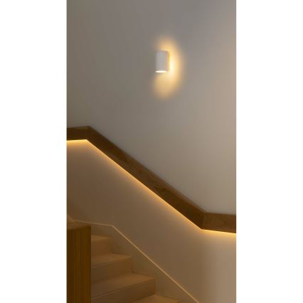 FARO 40522 - Настенный светильник SOLE 1xGU10/8W/230V белый круглый