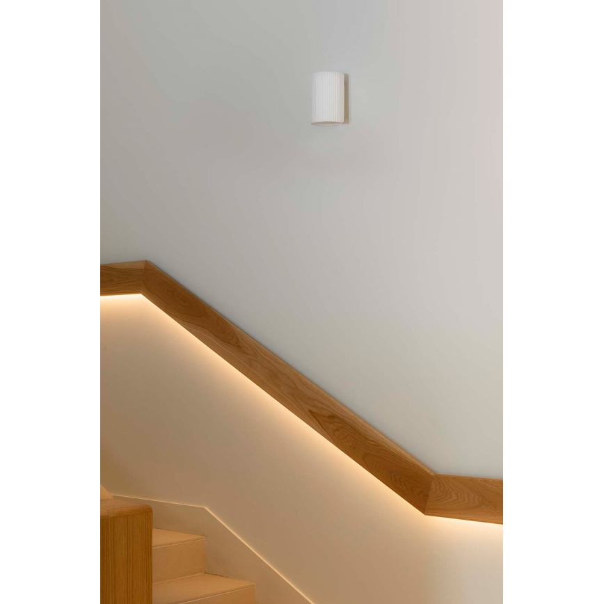 FARO 40522 - Настенный светильник SOLE 1xGU10/8W/230V белый круглый