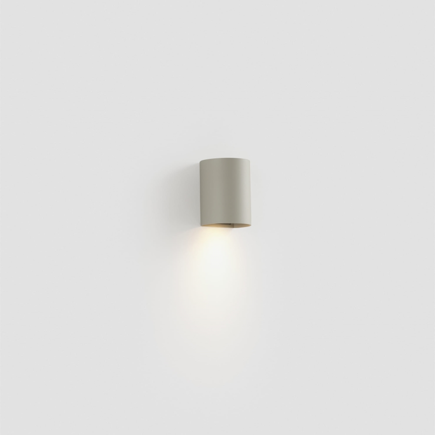 FARO 40524 - Настінний світильник SOLE 1xGU10/8W/230V сірий круглий