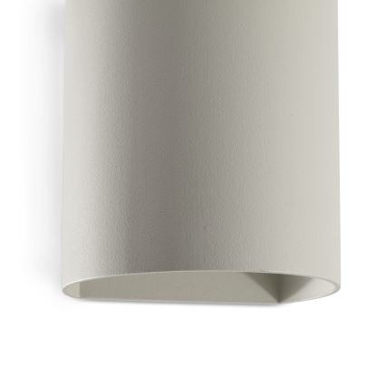 FARO 40524 - Настінний світильник SOLE 1xGU10/8W/230V сірий круглий