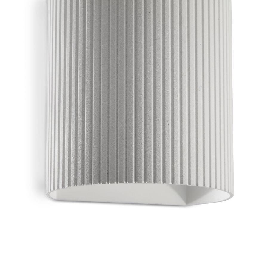 FARO 40526 - Настенный светильник SOLE 1xGU10/8W/230V белый фестончатый круглый