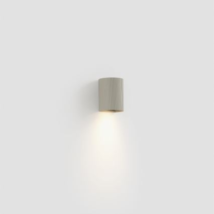 FARO 40528 - Настенный светильник SOLE 1xGU10/8W/230V серый фестончатый круглый