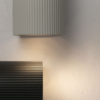 FARO 40528 - Настенный светильник SOLE 1xGU10/8W/230V серый фестончатый круглый