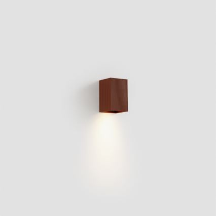 FARO 40537 - Настенный светильник SOLE 1xGU10/8W/230V кирпичный фестончатый угловой