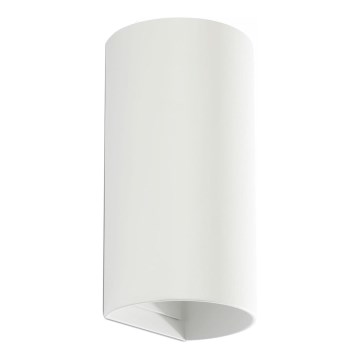 FARO 40538 - Настінний світильник SOLE 2xGU10/8W/230V білий круглий