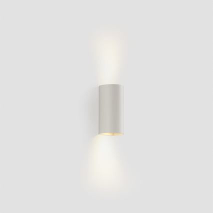 FARO 40538 - Настінний світильник SOLE 2xGU10/8W/230V білий круглий