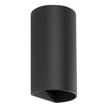 FARO 40539 - Настенный светильник SOLE 2xGU10/8W/230V черный круглый