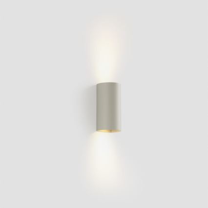 FARO 40540 - Настенный светильник SOLE 2xGU10/8W/230V серый круглый