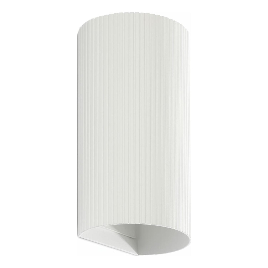 FARO 40542 - Настенный светильник SOLE 2xGU10/8W/230V белый фестончатый круглый