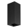 FARO 40566 - Настенный светильник SOLE 2xGU10/8W/230V черный фестончатый угловой