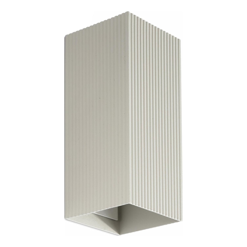 FARO 40567 - Настенный светильник SOLE 2xGU10/8W/230V серый фестончатый угловой