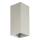 FARO 40567 - Настенный светильник SOLE 2xGU10/8W/230V серый фестончатый угловой