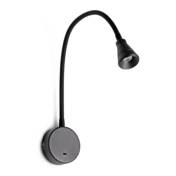 FARO 41030 - Гнучка світлодіодна лампа BEL LED/3W/230V чорна