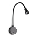FARO 41030 - Светодиодная настенная лампа BEL LED/3W/230V черная