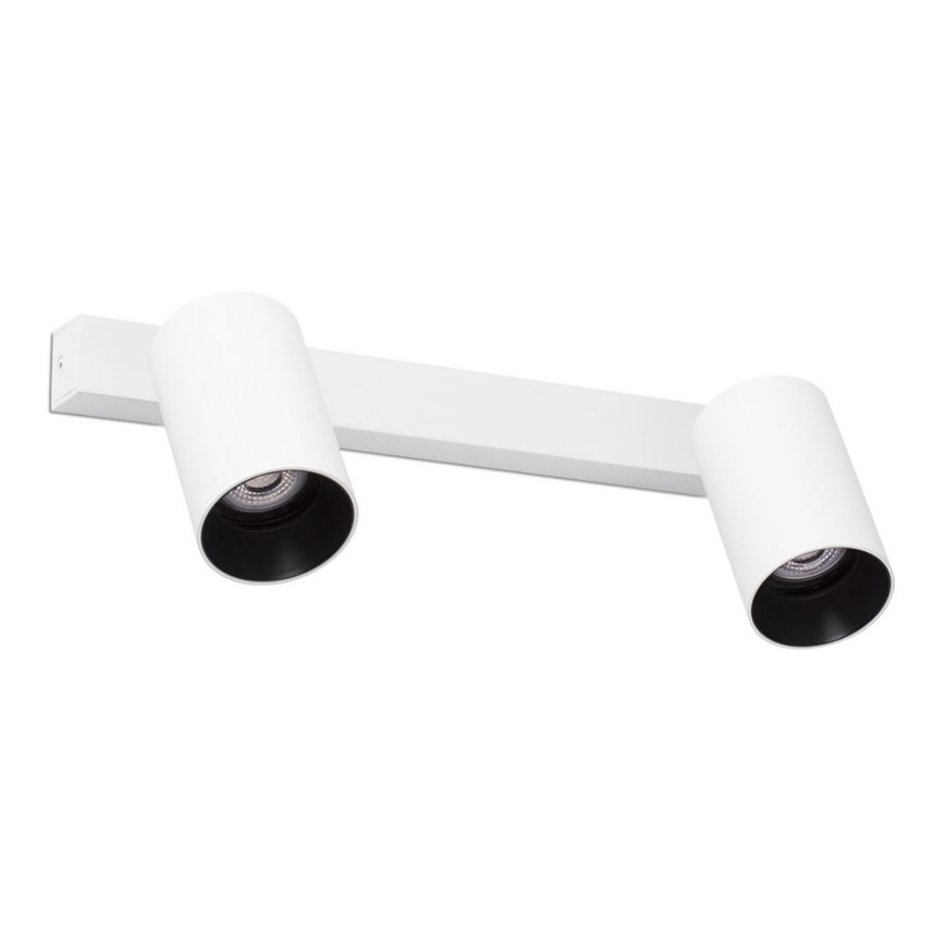 FARO 43742 - Настенный точечный светильник STAN 2xGU10/8W/230V белая