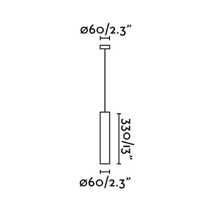 FARO 43755 - Люстра на мотузці STAN 1xGU10/8W/230V