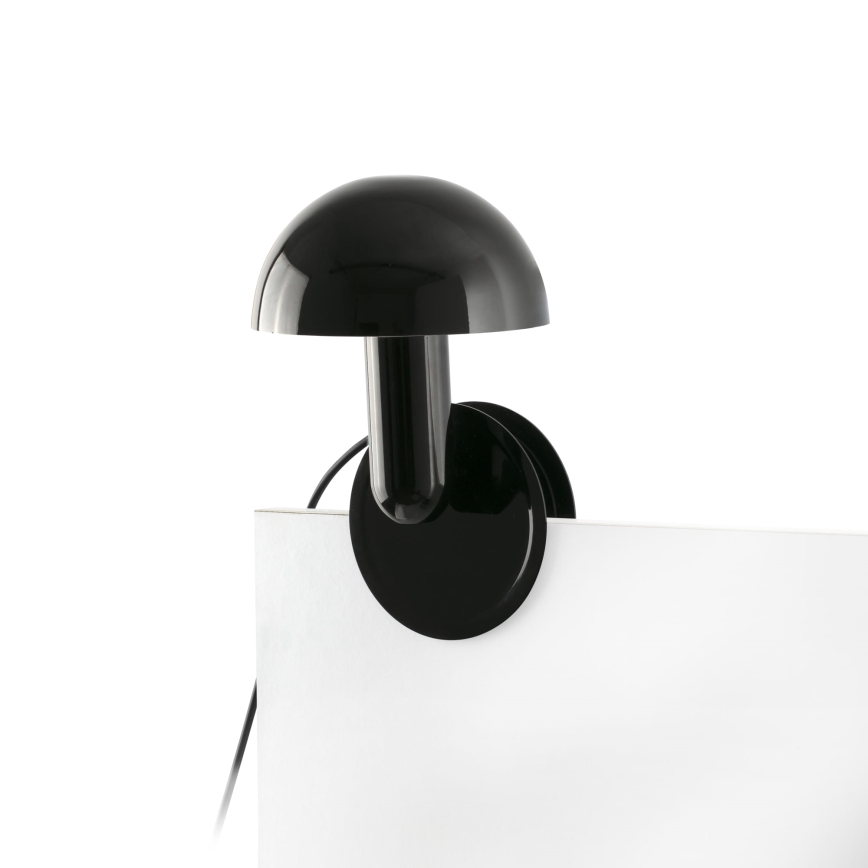 FARO 56100 - Настільна лампа з затискачем 2в1 BELA 1xE27/15W/230V чорний
