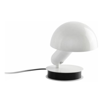 FARO 56101 - Настільна лампа з затискачем 2в1 BELA 1xE27/15W/230V білий