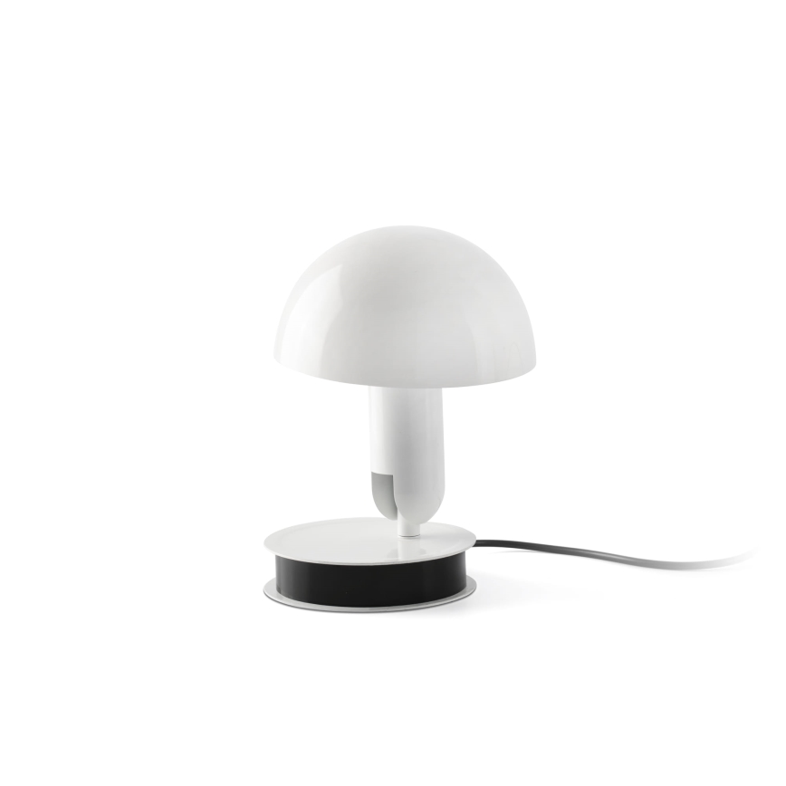 FARO 56101 - Настільна лампа з затискачем 2в1 BELA 1xE27/15W/230V білий