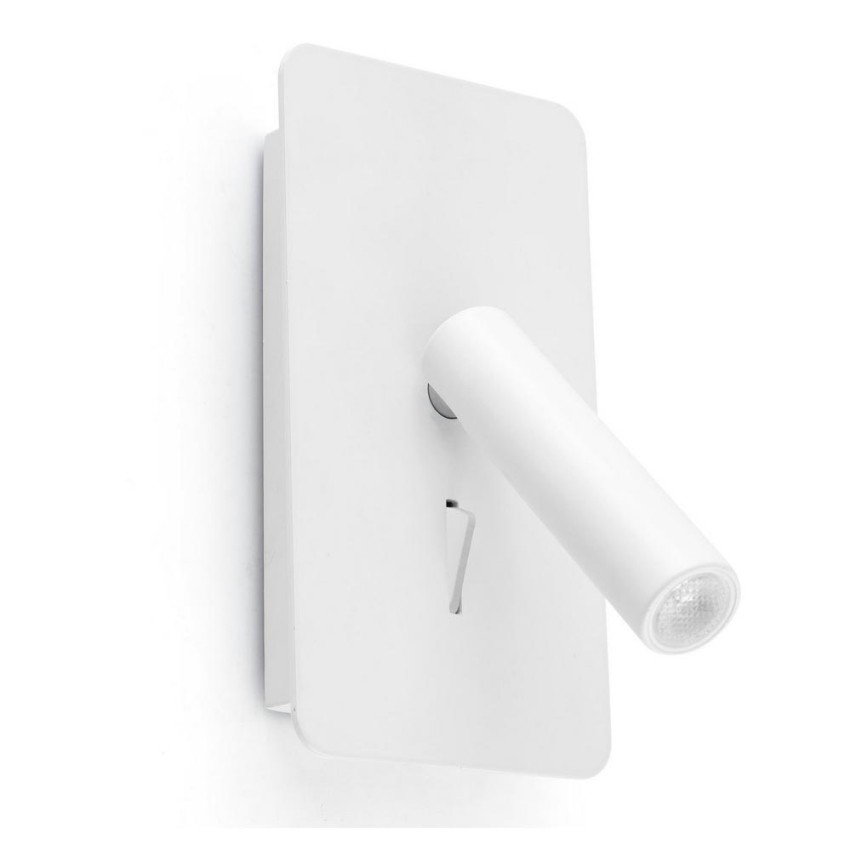 FARO 62120 - Светодиодный настенный точечный светильник SUAU LED/3W/230V белый