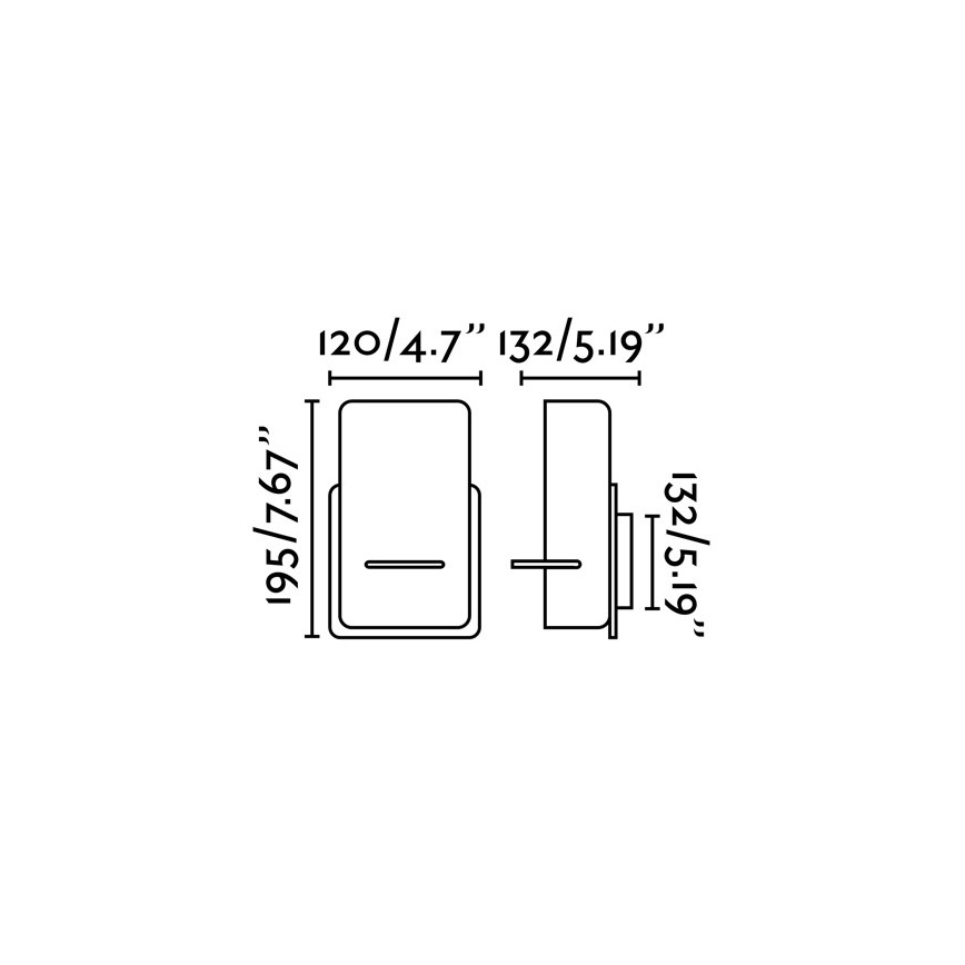 FARO 62130 - Настенная лампа SMILE 1xE27/15W/230V белая