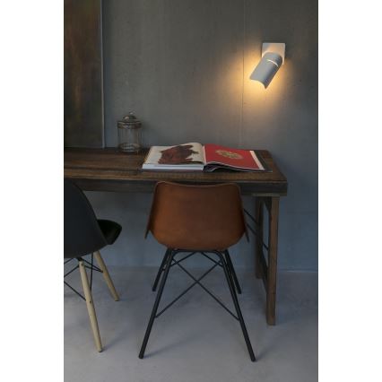 FARO 62130 - Настінна лампа SMILE 1xE27/15W/230V білий