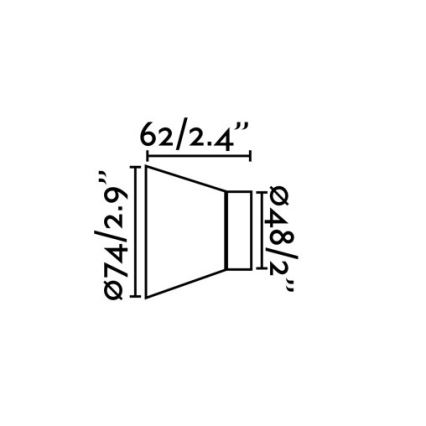 Faro 62300 - Настенный светильник KERA 1xE27/15W/230V