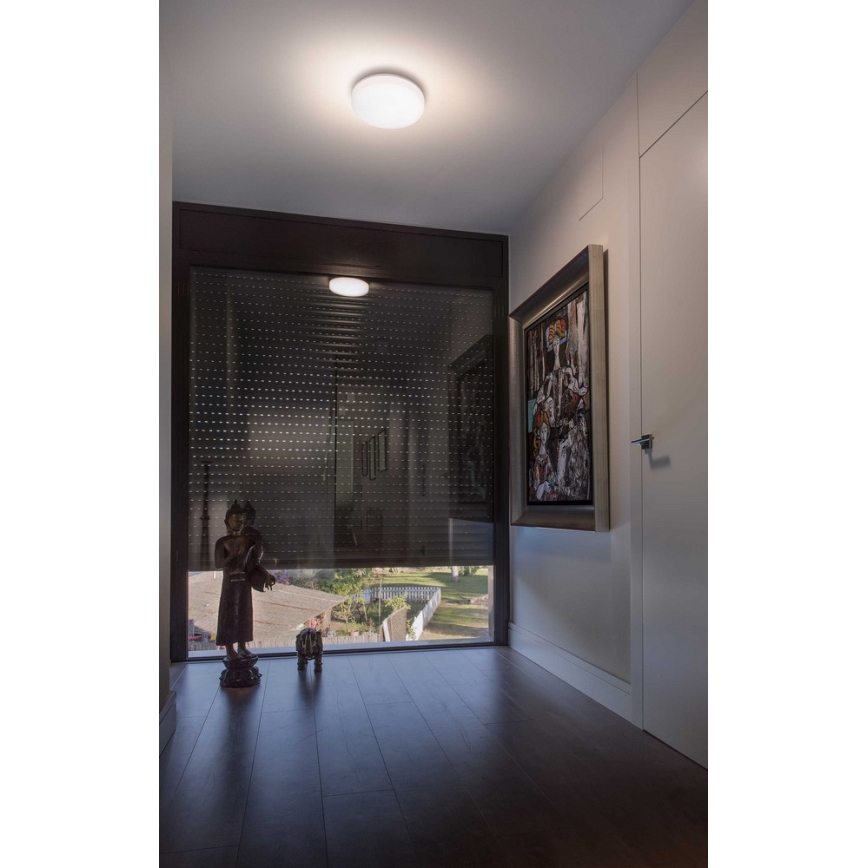 FARO 63291 - Вуличний стельовий LED світильник з регулятором яскравості ZON LED/18W/230V IP54