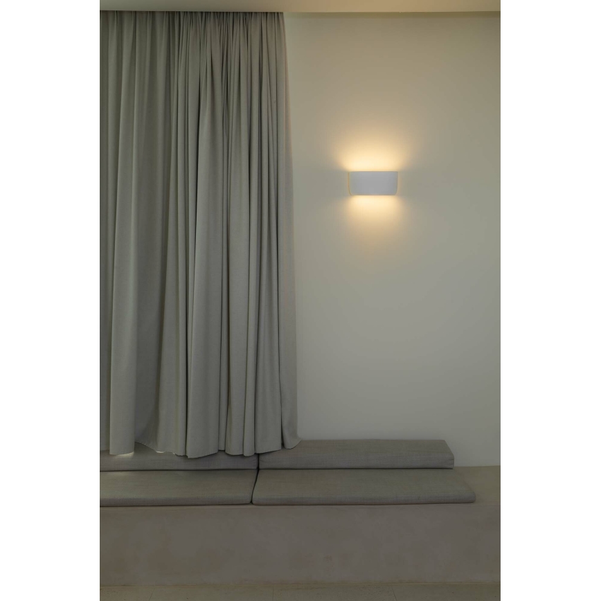FARO 63430 - Настінний світильник KAPPU 2xE14/7W/230V 16,8x30 см білий