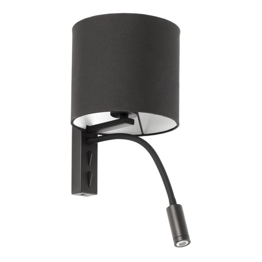 Faro 64323 - Світлодіодний настінний світильник TIRA 1xE27/15W + LED/3W/230V