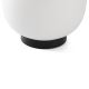 FARO 68611 - Стельовий світильник AMELIA 1xE27/15W/230V IP44 білий/чорний