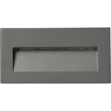 FARO 70289 - LED Вбудований світильник MANI LED/5W/230V 2200/2700/3200/4000K IK07 IP65 сірий