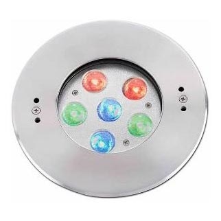 FARO 70456 - Светодиодный уличный встроенный RGB-светильник EDEL LED/18W/24V IP68