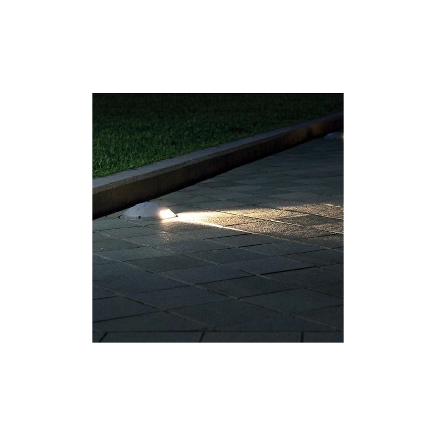 FARO 70546 - Светодиодный встроенный уличный светильник KEENAN-2 LED/0,5W/12V IP67
