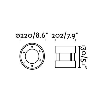 FARO 70587 - Светодиодный уличный тротуарный светильник SURIA-24 LED/24W/230V IK08 IP67