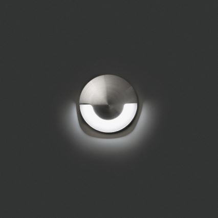 FARO 70660 - Вуличний світлодіодний ґрунтовий світильник KANE-1 LED/3W/24V IK08 IP67
