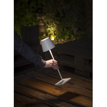 FARO 70775 - LED Вулична сенсорна настільна лампа TOC LED/2,2W/3,7V/230V IP54