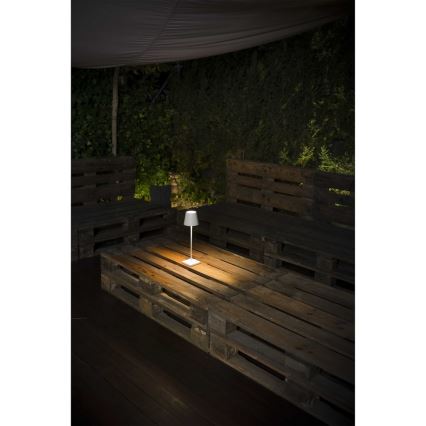 FARO 70775 - LED Вулична сенсорна настільна лампа TOC LED/2,2W/3,7V/230V IP54