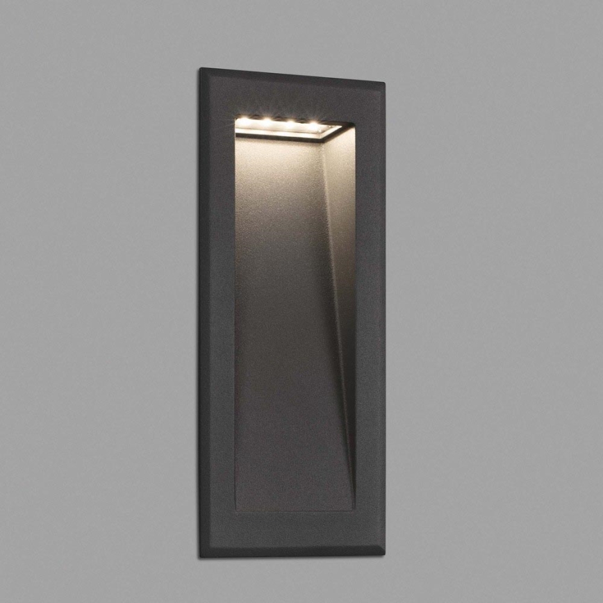 FARO 70833 - Світлодіодний вбудований зовнішній світильник SOUN-2 LED/5W/230V IP65