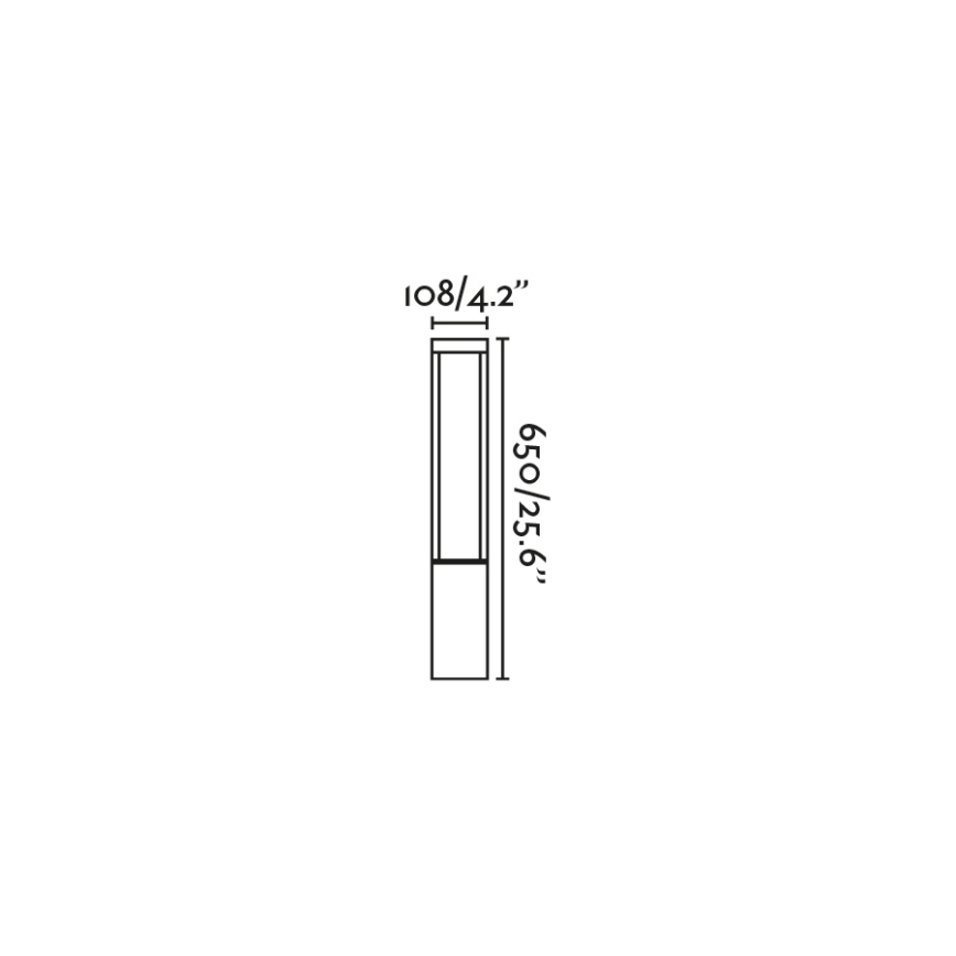 FARO 70842 - Светодиодная уличная лампа AGRA LED/9W/230V IP55 антрацит