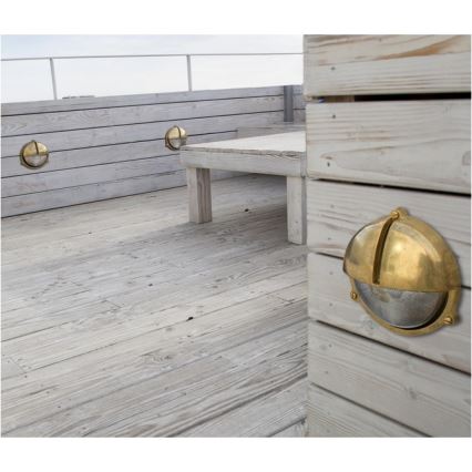 FARO 70996 - Вуличний настінний світильник TIMON 1xE27/60W/230V IP44