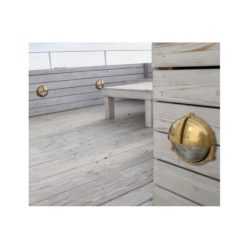 FARO 70996 - Вуличний настінний світильник TIMON 1xE27/60W/230V IP44