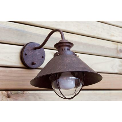 FARO 71110 - Зовнішній настінний світильник NAUTICA 1xE27/11W/230V