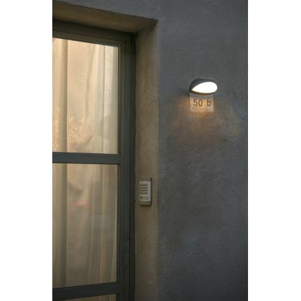 FARO 71197 - Вуличний світлодіодний настінний світильник NUM 1xLED/7W/230V IP54
